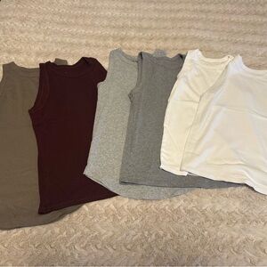 Target A New Day high neck tanks - 6 tanks